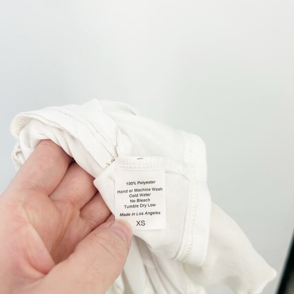 Lucy In The Sky Womens Fairy Coquette Embroidered Floral Halter Romper Size XS - Picture 8 of 9